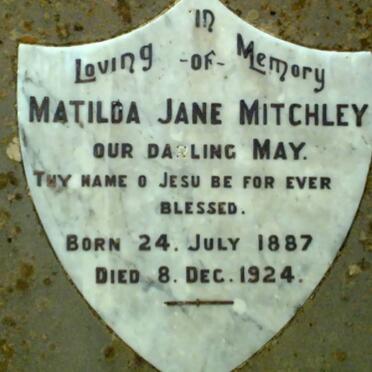 MITCHLEY Matilda Jane 1887-1924