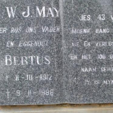 MAY E.W.J. 1912-1988