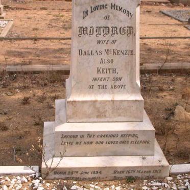 McKENZIE Magdrid 1894-1917 :: McKENZIE Keith 1917-1918