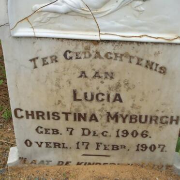 MYBURGH Lucia Christina 1906-1907