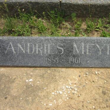 MEYER Andries 1885-1961