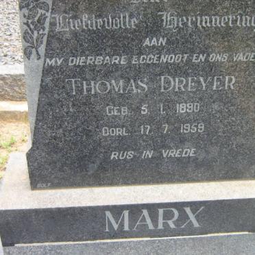 MARX Thomas Dreyer 1890-1959