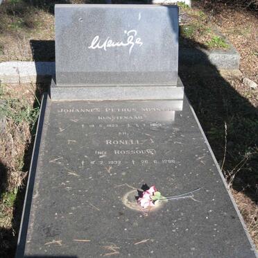 MEINTJES Johannes Petrus 1923-1980 &amp; Ronell ROSSOUW 1932-1996