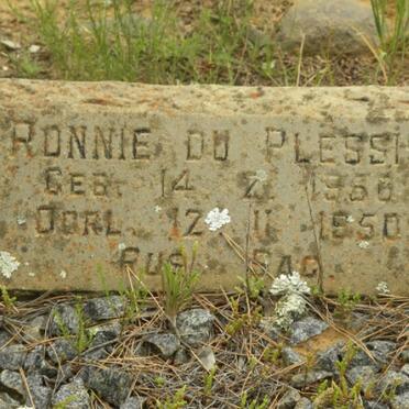PLESSIS Ronnie, du 1950-1950