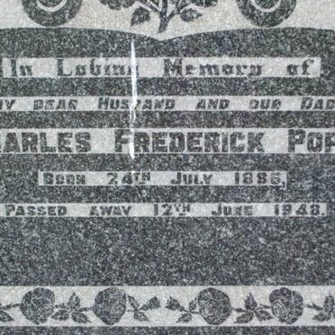 POPE Charles Frederick 1886-1948
