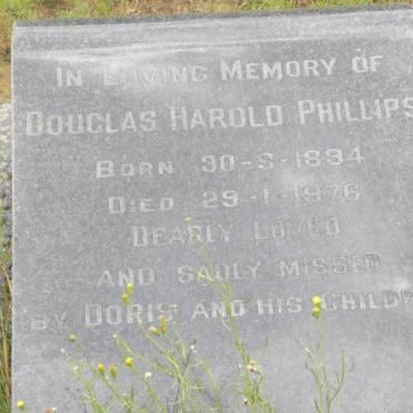 PHILLIPS Douglas Harold 1894-1976