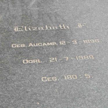 PRETORIUS Marthinus W. 1890-1968 &amp; Elizabeth F. AUCAMP 1896-1988