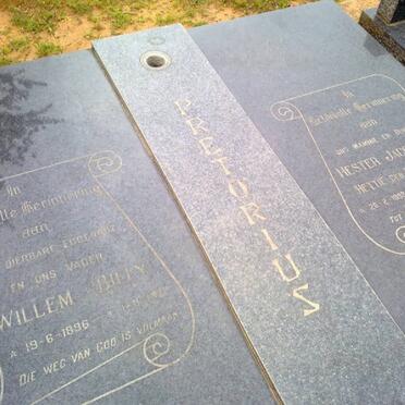 PRETORIUS Willem 1896-1972 &amp; Hester Jacomina HATTING 1898-1979