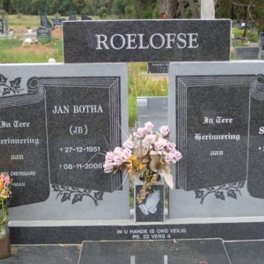 ROELOFSE Jan Botha 1951-2008 &amp; Sonette 1954-