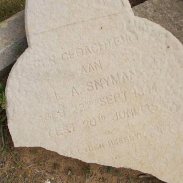 SNYMAN LA 1844-18??