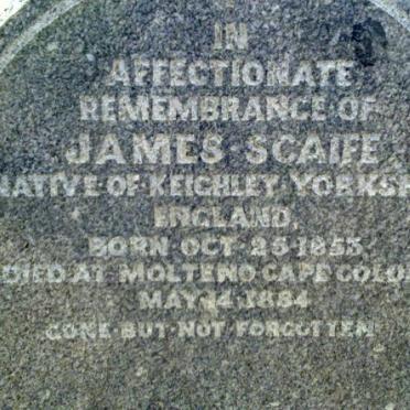 SCAIFE James 1853-1884