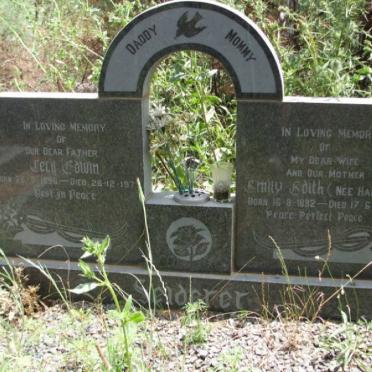 SEIDERER Cecil Edwin 1896-197? &amp; Emily Edith HARDING 1892-1964