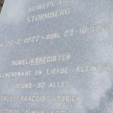 STRATEN , van 1927-1978