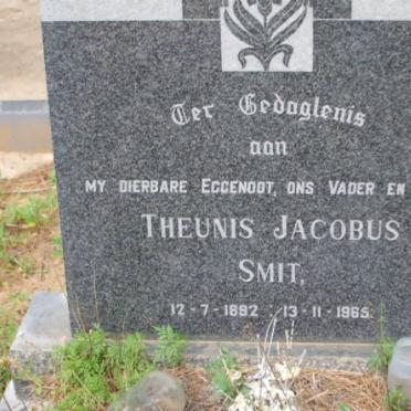 SMIT Theunis Jacobus 1892-1965