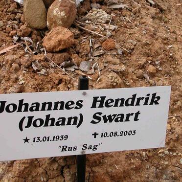 SWART Johannes Hendrik 1939-2003