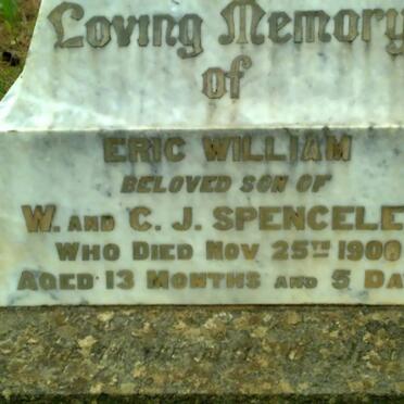 SPENCELEY Eric William -1900