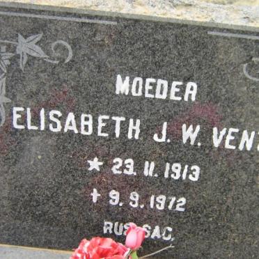 VENTER Elisabeth J.W. 1913-1972