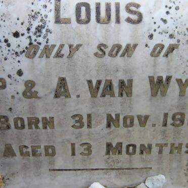 WYK Louis, van -1901