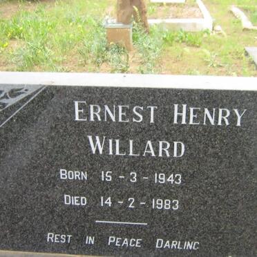 WILLARD Ernest Henry 1943-1983