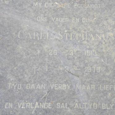 WESSELS Carel Stephanus 1913-1979