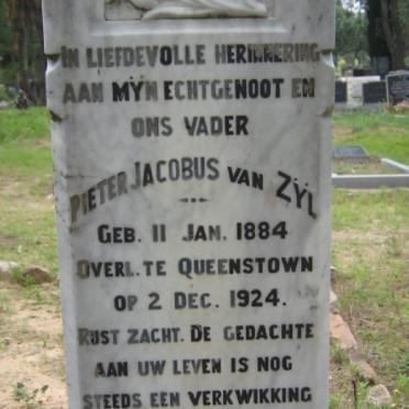 ZYL Pieter Jacobus, van -1924