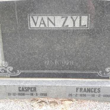 ZYL Casper, van 1890-1950 &amp; Frances 1896-1990