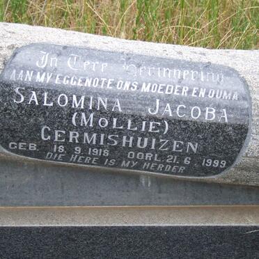 CARRICK Salomina Jacoba GERMISHUIZEN  1918-1999