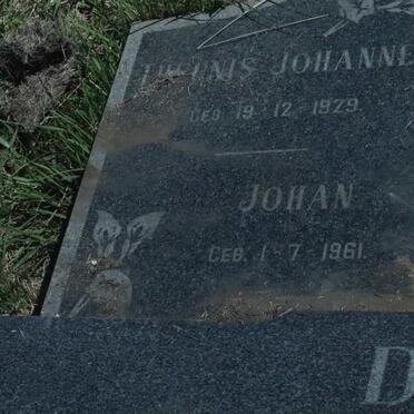 BRUIN Theunis Johannes, de 1929-1970 :: DE BRUIN Johan 1961-1970