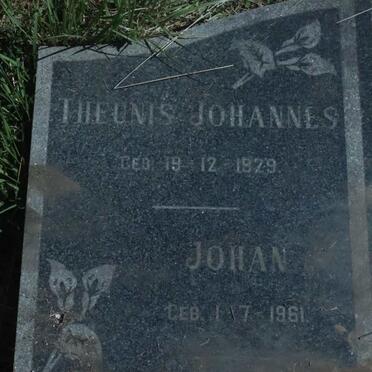 BRUIN Theunis Johannes, de 1929-1970 :: DE BRUIN Johan 1961-1970