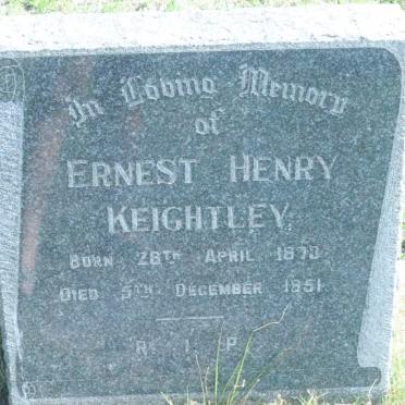 KEIGHTLEY Ernest Henry 1873-1951