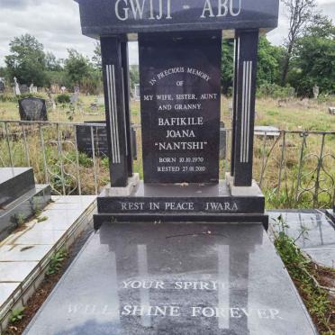 ABU Bafikile Joana, GWIJI 1970-2010