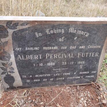 FUTTER Albert Percival 1890-1968