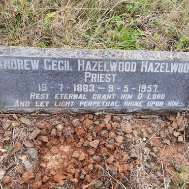 HAZELWOOD Andrew Cecil 1883-1957