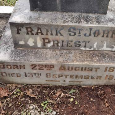 JOHN Frank, St 1874-1929