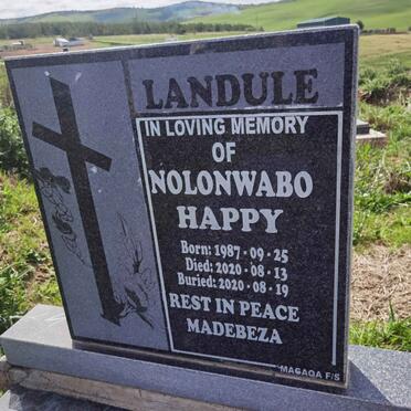 LANDULE Nolonwabo Happy 1987-2020