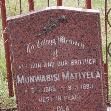 MATIYELA Monwabisi 1965-1993