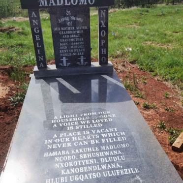 MADLOMO Angelina Nxopho 1950-2022