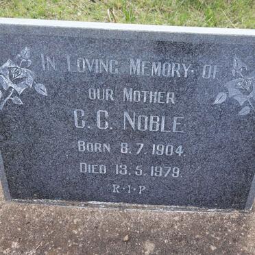 NOBLE C.C. 1904-1979