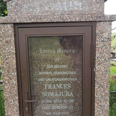 NTUMBI Frances Nomajuba 1932-2016