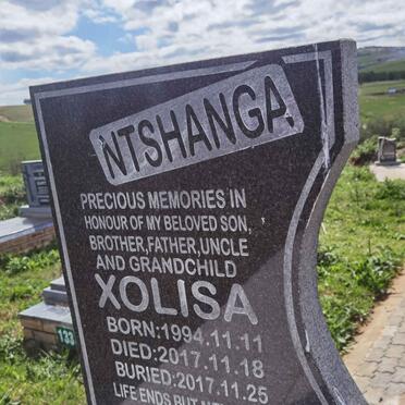 NTSHANGA Xolisa 1994-2017