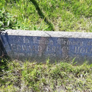 HOLMES Edward Bruce 1894-1970