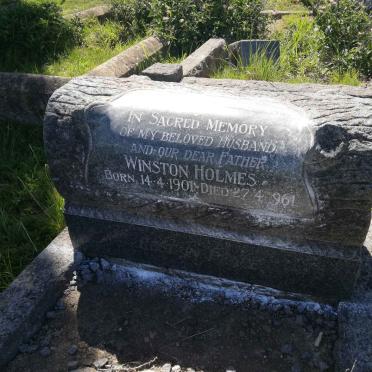 HOLMES Winston 1901-1961