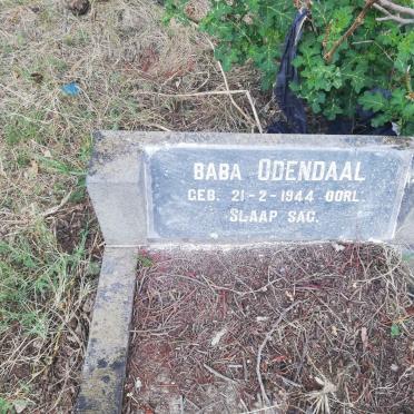 ODENDAAL Baba 1944-1944