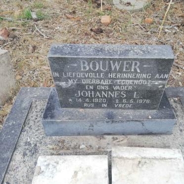 BOUWER Johannes Lodewyk 1879-1942 &amp; Susara Wilhelmiena Elizabeth 1879-1959