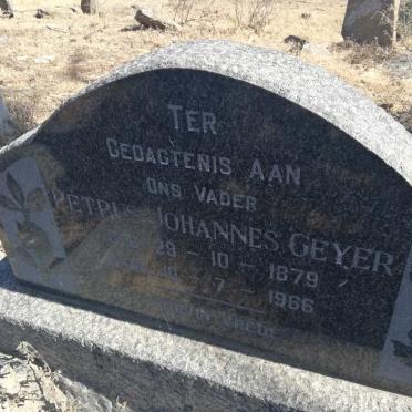 GEYER Petrus Johannes 1879-1966