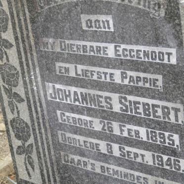 SIEBERT Johannes 1895-1946
