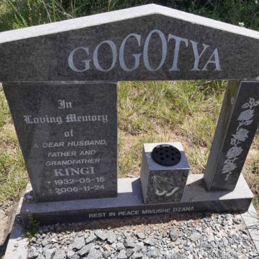 GOGOTYA Kingi 1932-2006