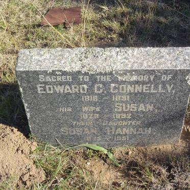 CONNELLY Edward C. 1818-1891 &amp; Susan 1828-1892 :: CONNELLY Susan Hannah 1865-1951