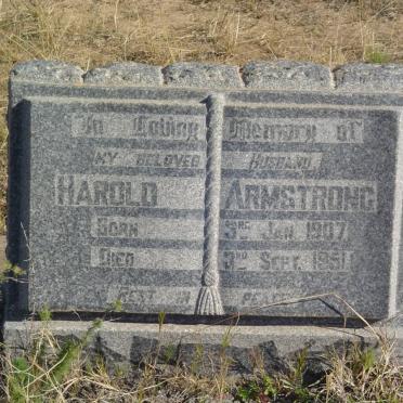 ARMSTRONG Harold 1907-1951