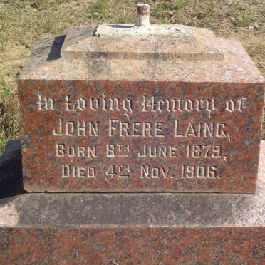 LAING John Frere 1879-1906